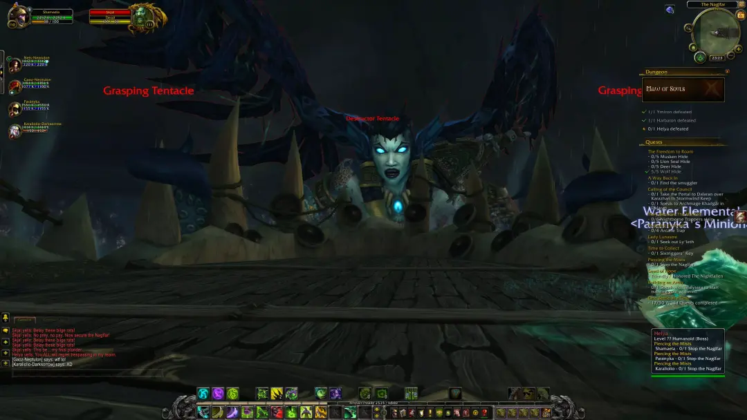 Íme, a Maw of Souls instance tengeri boszija!