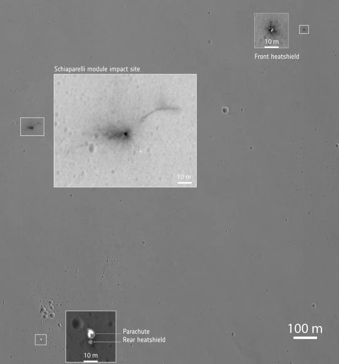 A HiRISE felvétele