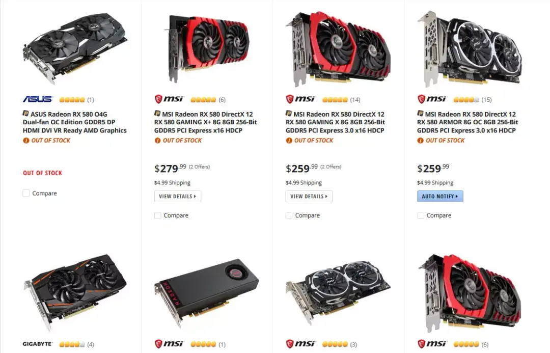 Készlethiány Newegg-nél. Máshol sem jobb a helyzet...