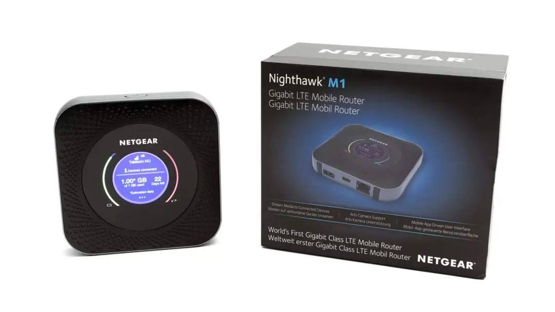 Nighthawk M1: Gigabites 4G LTE router rengeteg extrával