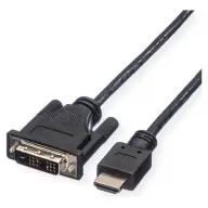ROLINE DVI-D HDMI Átalakító Fekete 3m 11.04.5532-20