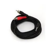 Jack RCA Átalakító Fekete 1.5m XAKABJ2R