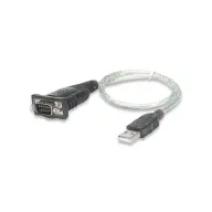 MANHATTAN USB Soros Átalakító Ezüst 30cm 205146