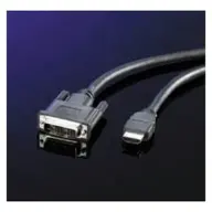 ROLINE DVI-D HDMI Átalakító Fekete 3m 11.04.5532