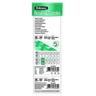 FELLOWES 32 mm műanyag spirál 241-280 lapig fekete