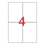 APLI 2 pályás label 105 x 148 mm 400 etikett/csomag
