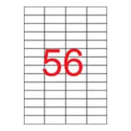 APLI 4 pályás label 525 x 212 mm 5600 etikett/csomag