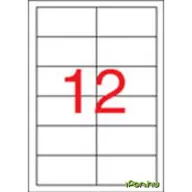 APLI 2 pályás label 97 x 424 mm 1200 etikett/csomag