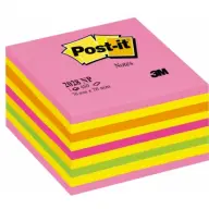 3M POSTIT 76x76 sticky note cube Lollipop pink