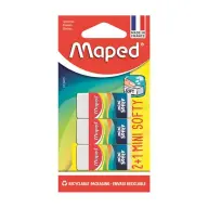 MAPED Mini Softy radír 3 db/bliszter