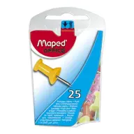 MAPED Színes térképtű 10 mm 25 db/doboz