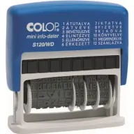 COLOP S 120/WD fix szavas dátumbélyegző