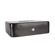DONAU Geldkassetten 12" schwarz 300X240X90mm