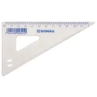 Műanyag háromszög vonalzó 60 fokos 12 cm