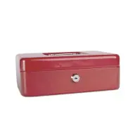 DONAU Geldkassetten 10" rot 250X180X90mm