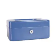 DONAU Geldkassetten 8" Blau 200X160X90mm