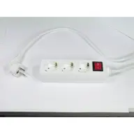 220V elosztó 3 aljzat 3m kapcsolós