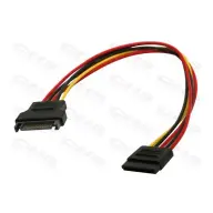 ROLINE SATA PSU Extension cord Black 30cm 11.03.1042