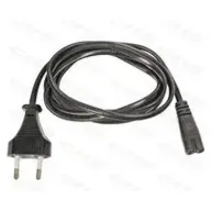 ROLINE 230V-os Piskóta Tápkábel Fekete 1.8m 19.99.2096