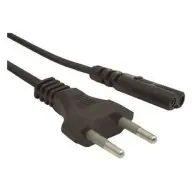 GEMBIRD 230V Piskóta Tápkábel Fekete 1.8m PC-184-VDE