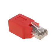 DELOCK UTP Toldó Piros 3cm 65025