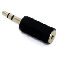 Jack Átalakító Fekete 2cm XADAPJACK2535