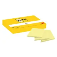 3M POSTIT 38x51 self-adhesive notepad 100 sheets 3 pads yellow