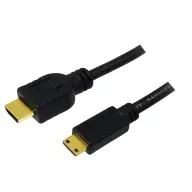 LOGILINK HDMI Mini HDMI Átalakító Fekete 1m CH0021