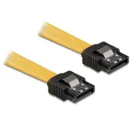 DELOCK SATA povezovalni kabel rumen 50cm 82477