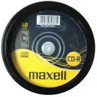 MAXELL CD-R80 52x 50db hengeres