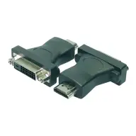HDMI DVI-D Átalakító Fekete 5cm WENT68098