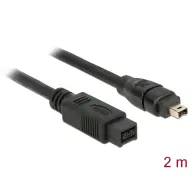 DELOCK FireWire Összekötő Fekete 2m 82589
