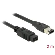 DELOCK FireWire Átalakító Fekete 2m 82596