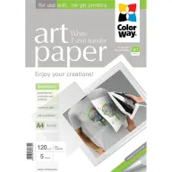 COLORWAY PTW120005A4 Matt fotopapir A4 120g (5 lap)