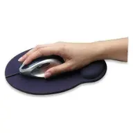 MANHATTAN Wrist-Rest Mouse Pad Kék