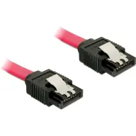 DELOCK SATA povezovalni kabel rdeč 10cm 82674