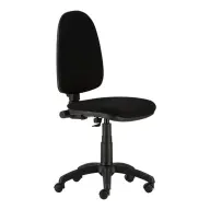clerical forgószék szövetborítás black lábkereszt Megane black
