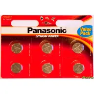PANASONIC CR2032 3V gombelem (CR) 6db