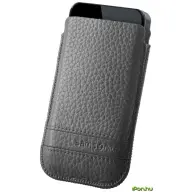 SAMSONITE Slim Classic Leather Classic Sleeve iPhone 5 sivo