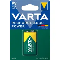 VARTA Ready to Use 9 volt akku (E) 200mAh 1kom