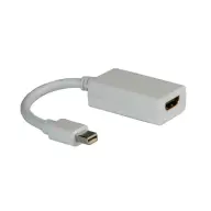 ROLINE Mini DisplayPort HDMI Átalakító Fehér 10cm 12.03.3129-10