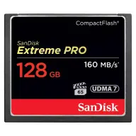 SANDISK Extreme Pro 128GB Compact Flash 160 MB/s SDCFXPS-128G-X46