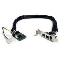 STARTECH MPEX1394B3 Mini PCI Express FireWire Card Adapter