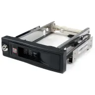 STARTECH HSB100SATBK 5.25" Trayless Hot Swap Mobile Rack for 3.5" Hard Drive