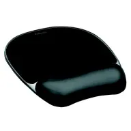 FELLOWES Crystal™ Gel egéralátét csuklótámasszal fekete