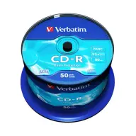 VERBATIM CD-R 52x 50kom cilindričan
