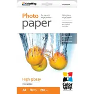 COLORWAY PG200050A4 Svijetao fotopapir A4 200g (50 lap)