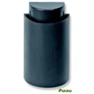 Mágneses tolltartó és táblatörlő fekete 12.8x6x3 cm