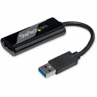 STARTECH USB 3.0 HDMI Átalakító Fekete 6cm USB32HDES