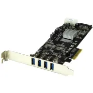 STARTECH 4 Port Dual Bus PCI Express SuperSpeed USB 3.0 Card Adapter